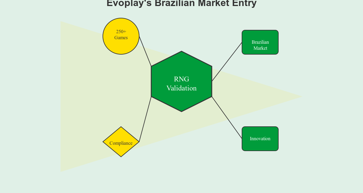 Evoplay accelerates Brazilian market entry with RNG validation