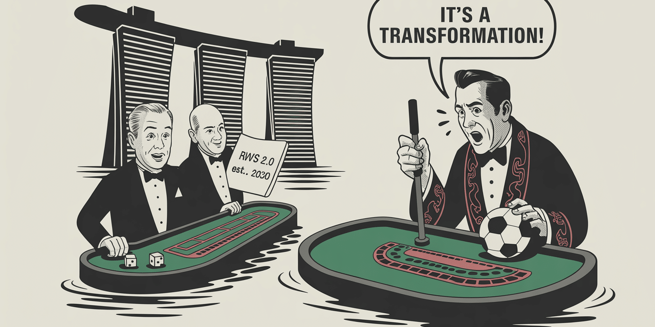 Asia’s Casino Giants Are Panicking, and They’re Calling It “Transformation”